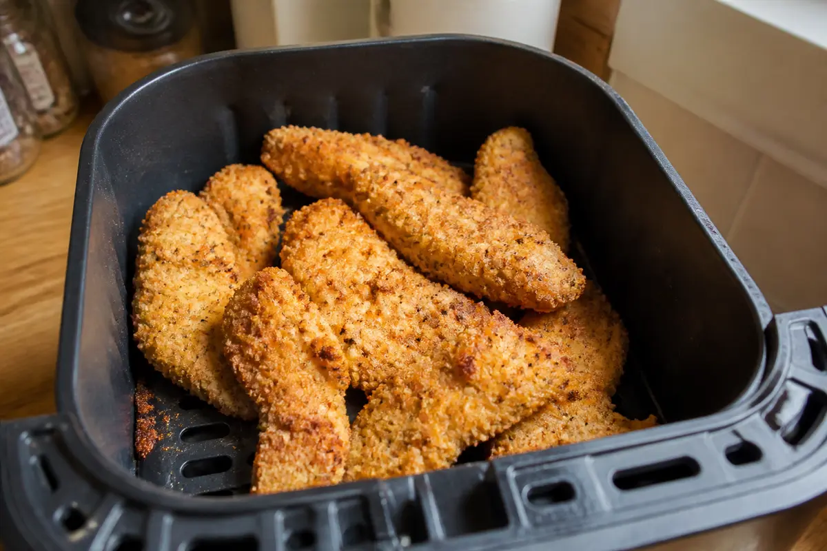 Aiguillette de poulet Air Fryer : Recette rapide et croustillante