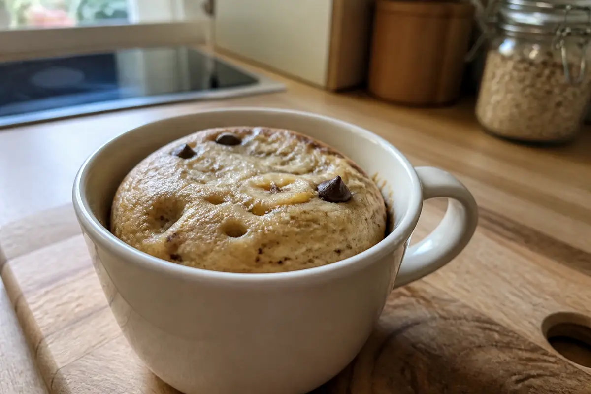 Mug cake sans sucre : Recette rapide et healthy en 5 minutes