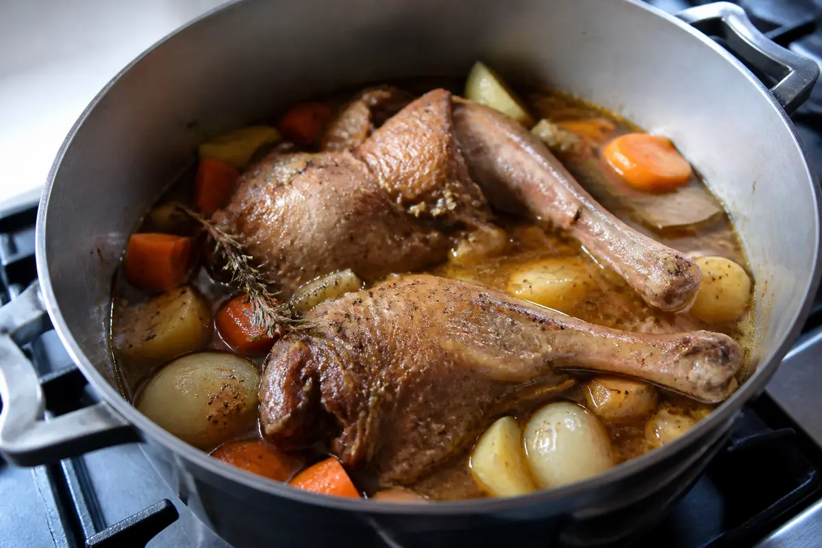Recette faisan moelleux en cocotte : astuces pommes &amp; vin blanc