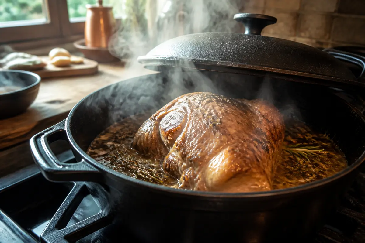 Temps de cuisson de la Souris d’agneau en cocotte : Combien de minutes ?